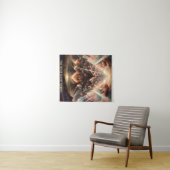 YAHWEHの山 タペストリー (インサイチュ(横))