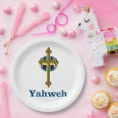 Yahwehの電話ケースとノートパソコンのケース ペーパープレート (パーティー)