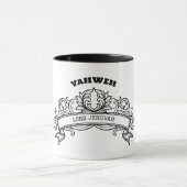 Yahweh Ornate Mug マグカップ (中央)
