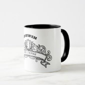 Yahweh Ornate Mug マグカップ (正面右)