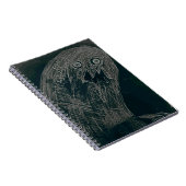 yaieみみずのスケッチおよびあなたの精神は暗く育ちます ノートブック (右側)