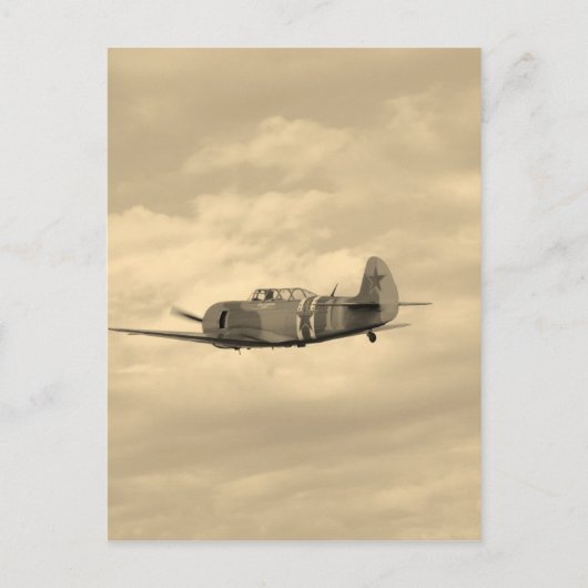 Yak 11フライト ポストカード (正面)