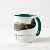 Yak-1 - Batalha de Staligrado - 1942 マグカップ (正面右)