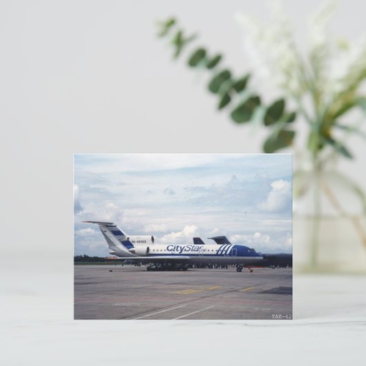 YAK-42 ポストカード (スタンド正面)