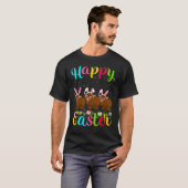 Yak   Funny Easter Egg Bunny Yak Happy Easter Tシャツ (正面フル)