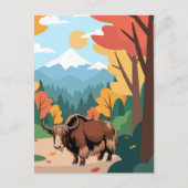 Yak Postcard ポストカード (正面)