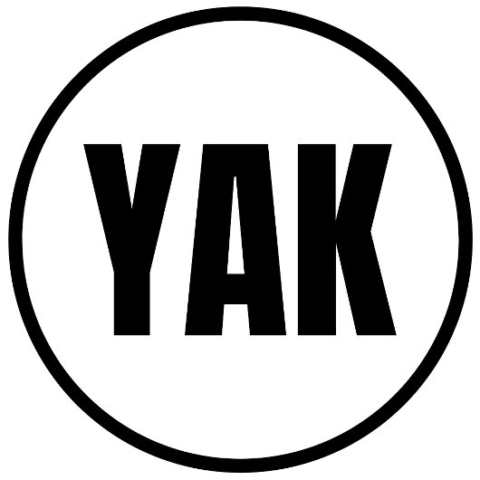 YAK - Yakutat Classic Round Sticker ラウンドシール
