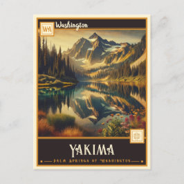 Yakima，ワシントン|ヴィンテージ ポストカード