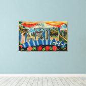 Yakima, Washington – ラージ・レター・シーン2 キャンバスプリント (インサイチュ (ウッドフロア))