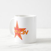 Yakovlevの赤の星 コーヒーマグカップ (正面左)