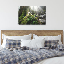 Yakushima Moss Forest 'Breath of Life' | Biophilic キャンバスプリント