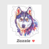 Yakutian Laika Dog シール (シート)