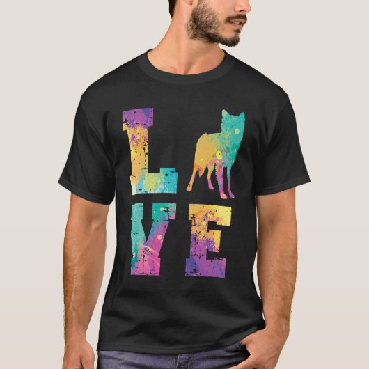 Yakutskaya Laika Love Tシャツ (正面)