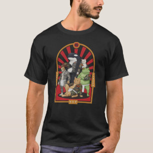 Yakuzanimals 和風動物ギャング tシャツ