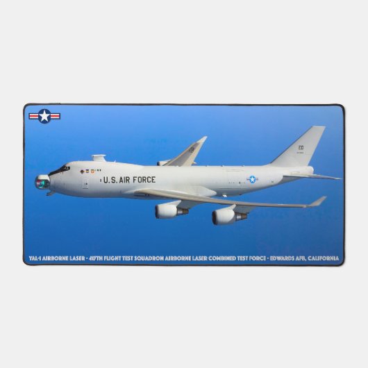 YAL-1空中レーザー デスクマット (正面)