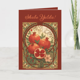 Yalda Pomegranate Chelle Night Celebration シーズンカード