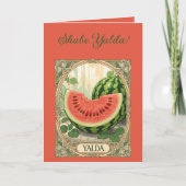 Yalda Watermelon Chelle Night Fruits カード (正面)