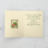 Yalda Watermelon Persian Winter Solstice Eve シーズンカード (内部)