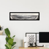 Yale Bowlでのスクリメージフォト1914 ポスター (ホームオフィス)