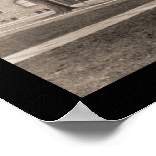 Yale Campus Birdseye写真1902 ポスター (角)