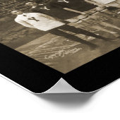 Yale Crew Team & Subs Huge Photo 1910 ポスター (角)