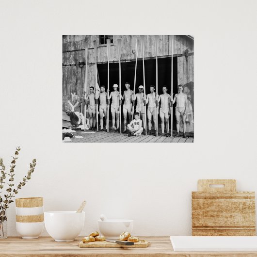 Yale Freshman Crew: 1916 ポスター (キッチン)