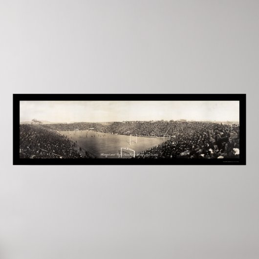 Yale Harvard Football Photo 1910 ポスター (正面)