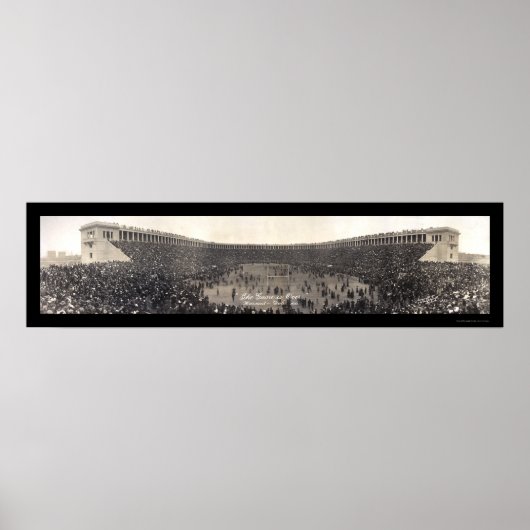 Yale Harvard Game Over Photo 1911 ポスター (正面)