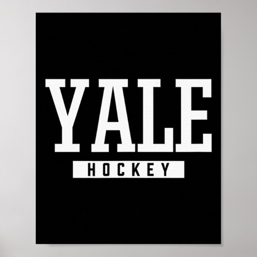Yale High School Hockey  ポスター (正面)