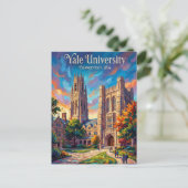 Yale University Connecticut ポストカード (スタンド正面)