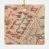Yale University Map Ornament セラミックオーナメント (裏面)