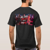 Yalec Entertainment Studios ビートボックス Tシャツ (裏面)