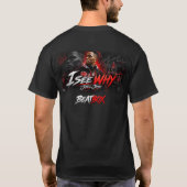 Yalec Entertainment Studios ビートボックス Tシャツ (裏面)
