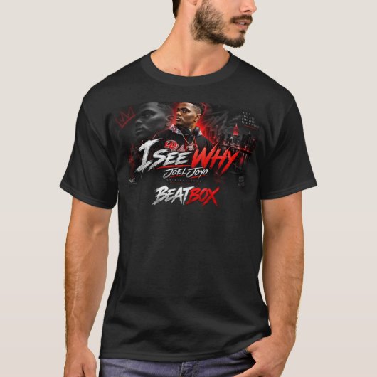 Yalec Entertainment Studios ビートボックス Tシャツ (正面)