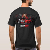 Yalec Entertainment Studios ビートボックス Tシャツ (裏面)