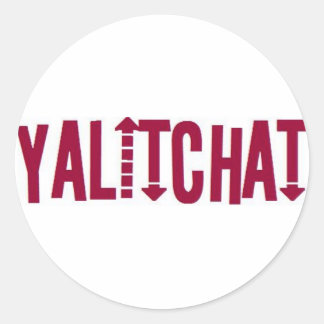YALITCHATロゴスタンプ ラウンドシール