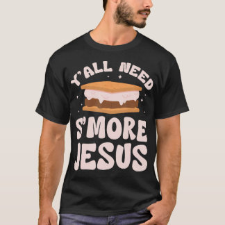 Y'Allが必要もっとイエスのクリスチャンキャンピングキャンパー Tシャツ