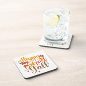 Y'allへの秋の幸せ コースター (右側)