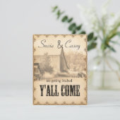 Y'all来結婚式招待状ID651 招待状 (スタンド正面)