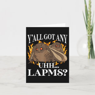 Yall 得 Any Lamps_蛾ミーム呪わおもしろい風変わりいM カード