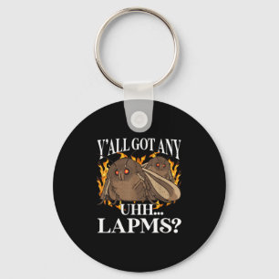 Yall 得 Any Lamps_蛾ミーム呪わおもしろい風変わりいM キーホルダー
