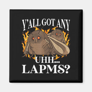 Yall 得 Any Lamps_蛾ミーム呪わおもしろい風変わりいM マグネット
