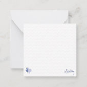 Y'all 感謝してい Bluebonnetテキサス州 ノートカード (裏面)