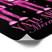 Y'all Are Nuts Nutcracker Christmas Funny Xmas ポスター (角)