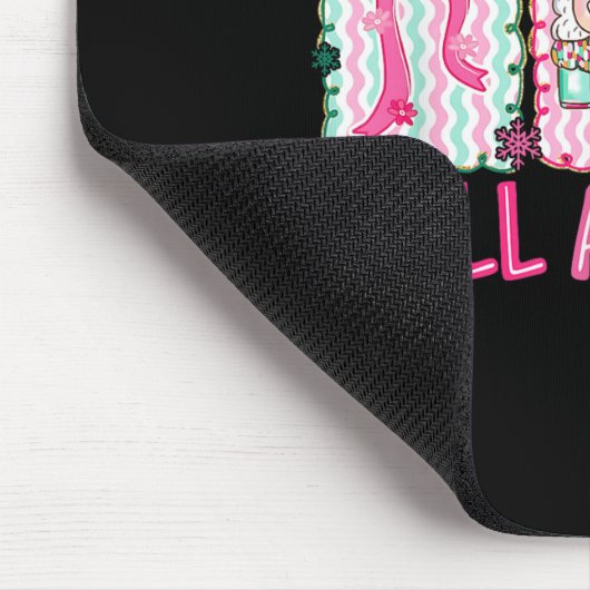 Y'all Are Nuts Nutcracker Merry Christmas Funny Xm マウスパッド (コーナー)