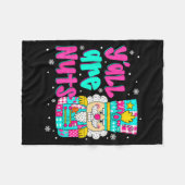 Y'all Are Nuts Nutcracker Nk Christmas Matching Fa フリースブランケット (正面(横))