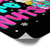 Y'all Are Nuts Nutcracker Nk Christmas Matching Fa ポスター (角)