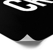 Yall Cray Crayクレヨン熱狂するプンダークBG ポスター (角)