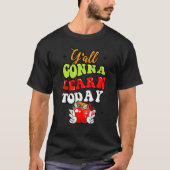 Y'all Gonna Learn Today Apple Teacher  Back To Sch Tシャツ (正面)