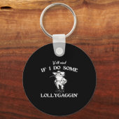 Y'all Mind If I Do Some Lollygaggin', Funny Frog  キーホルダー (正面)